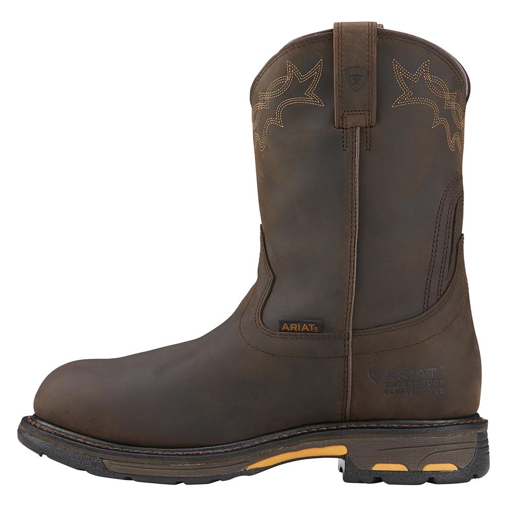 Men's Ariat 10" Workhog PullOn CT WP