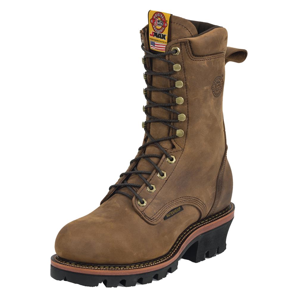 Men's Justin Original Work Boots 10