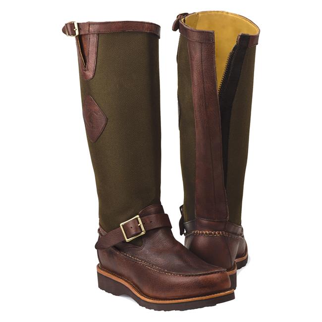 chippewa moc toe work boots