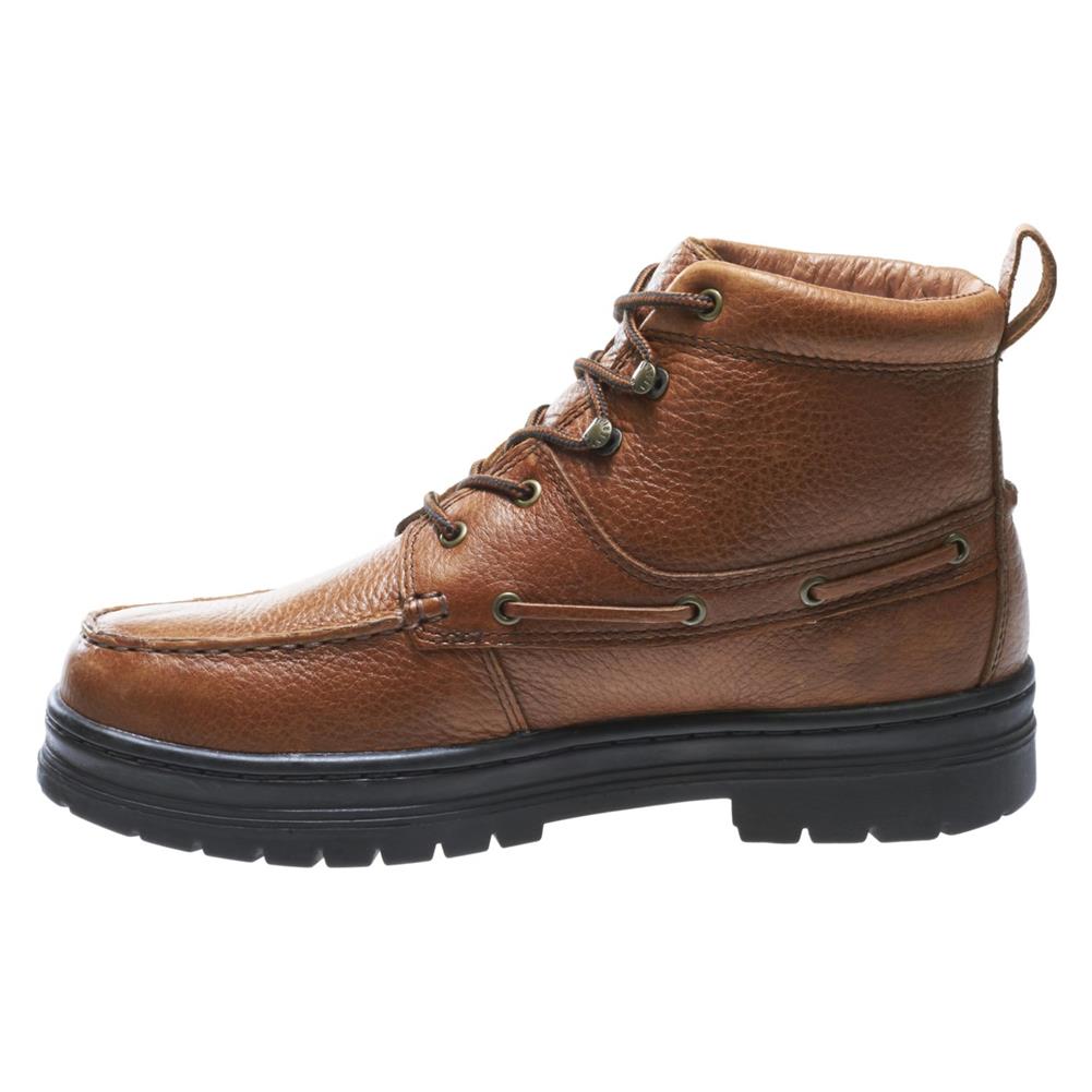 wolverine moc toe work boots