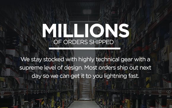 Millions of Orders Shipped