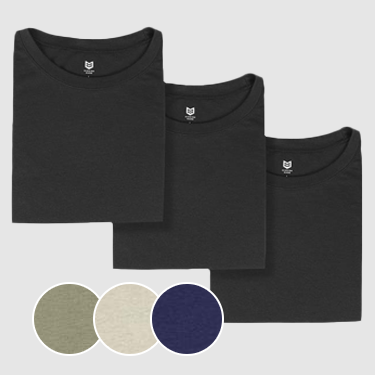 Mission Made Crew Neck T-Shirts (3 Pack)