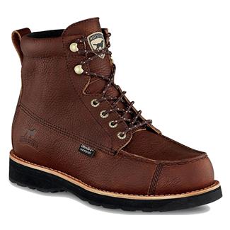 Men's Irish Setter 7" WingShooter Moc Toe Waterproof Boots Dark Brown