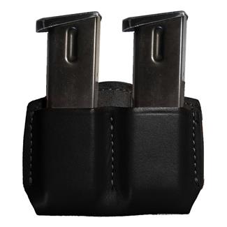 Gould & Goodrich Double Open Top Mag Case Black