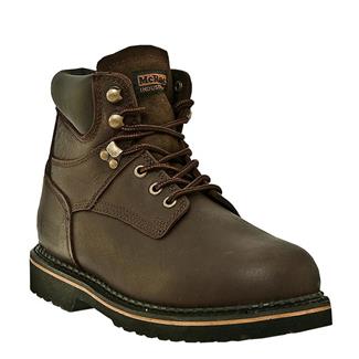 Men's McRae Industrial 6" Ruff Rider Lacer Boots Dark Brown