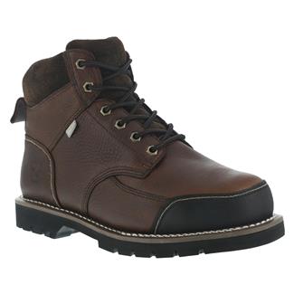 Men's Iron Age 6" Dozer Steel Toe Boots Brown