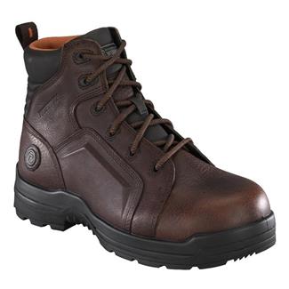 Women's Rockport Works 6" More Energy Composite Toe Waterproof Boots Brown