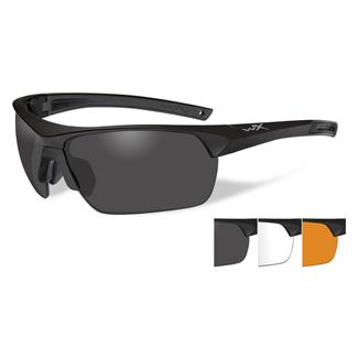 Wiley X Guard Advanced Matte Black (frame) - Smoke Gray / Clear / Light Rust (3 Lenses)