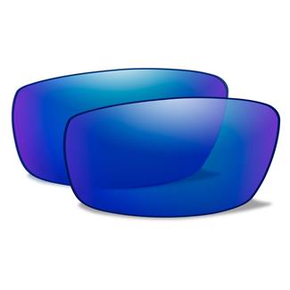 Wiley X Gravity Replacement Lenses Polarized Blue Mirror