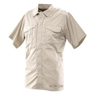 Men's TRU-SPEC 24-7 Series Ultralight Short Sleeve Uniform Shirts Khaki