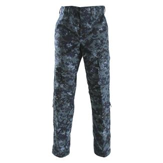 Men's TRU-SPEC Poly / Cotton Ripstop TRU Uniform Pants Midnight Digital