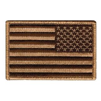 Blackhawk American Flag Reversed Patch Subdued Tan / Black