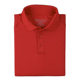 Men's 5.11 Performance Polos Range Red