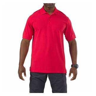 Men's 5.11 Professional Polos Range Red