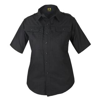Women's Propper Short Sleeve Tactical Shirts Black