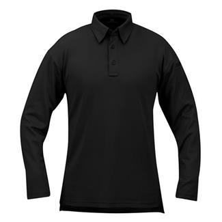 Men's Propper Long Sleeve ICE Performance Polos Black