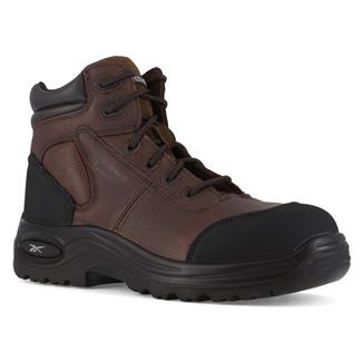 Men's Reebok Trainex Composite Toe SD Boots Dark Brown