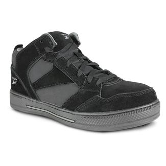Men's Reebok Dayod Leather Composite Toe Boots Black