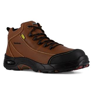 Men's Reebok Tiahawk Composite Toe Boots Brown / Black