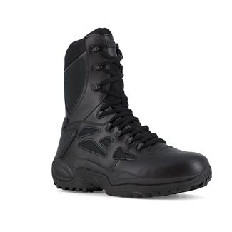 Men's Reebok 8" Rapid Response RB Side-Zip Boots Black