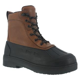 Men's Iron Age Compound Steel Toe Waterproof Boots Black / Brown