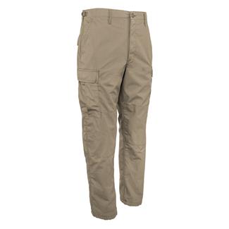 Men's Propper Uniform Poly / Cotton Ripstop BDU Pants Khaki