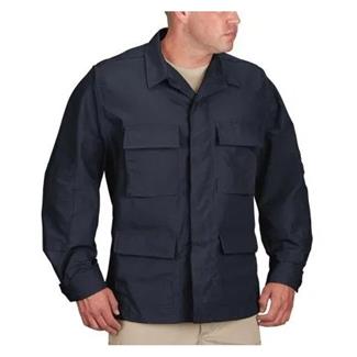 Men's Propper Uniform Poly / Cotton Ripstop BDU Coats LAPD Navy