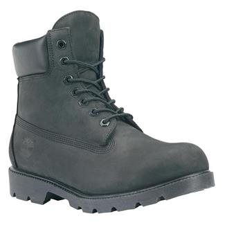 Men's Timberland 6" Icon Basic Waterproof Boots Black Nubuck