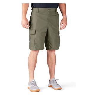 Men's Propper Poly / Cotton Ripstop BDU Shorts (Zip Fly) Olive