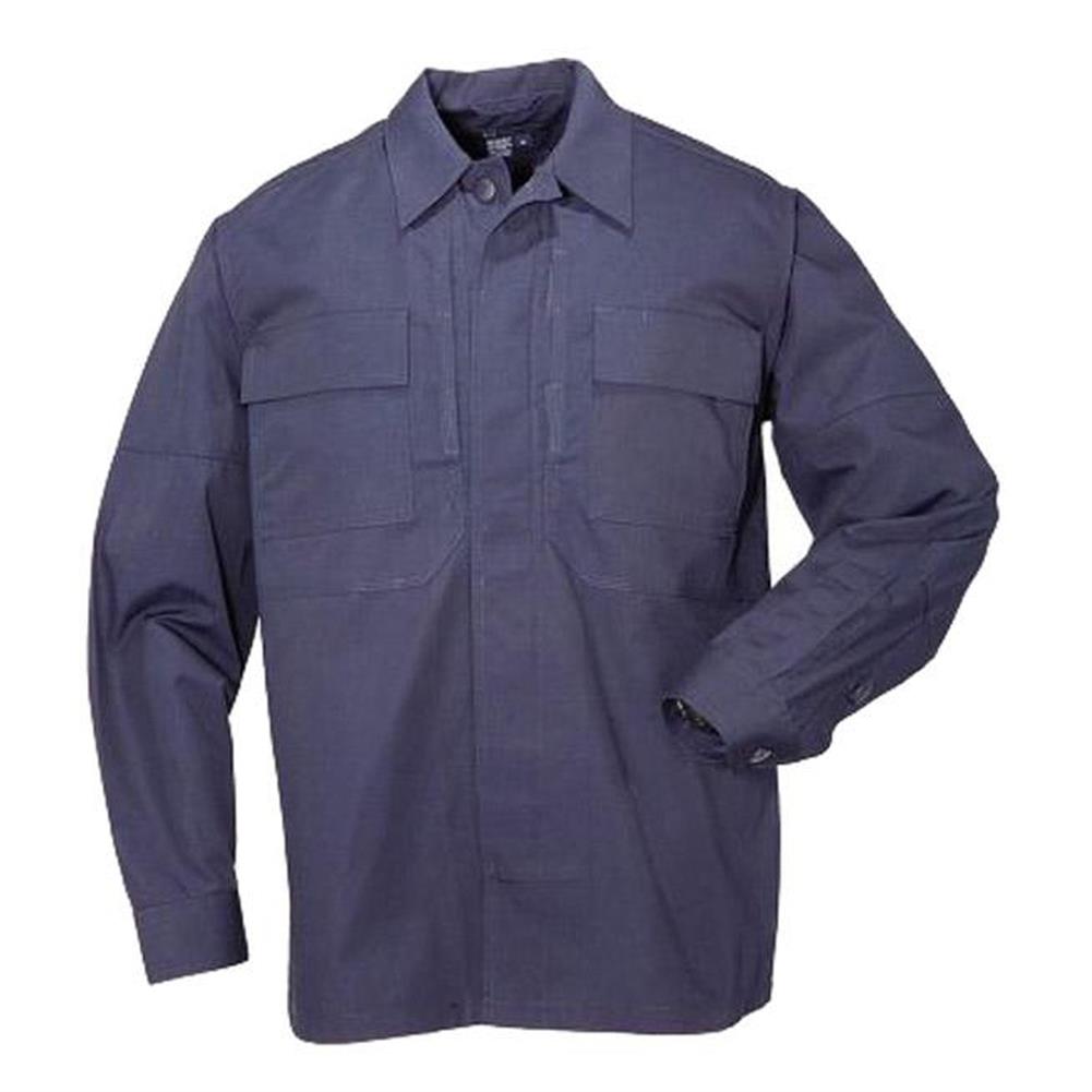 Men's 5.11 Long Sleeve Poly / Cotton Ripstop TDU Shirts @ TacticalGear.com