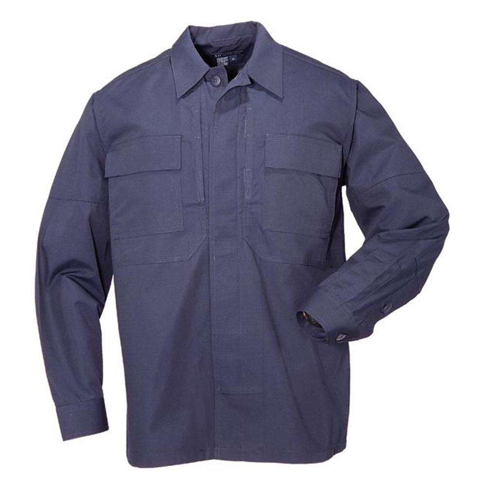 Men's 5.11 Long Sleeve Poly / Cotton Ripstop Taclite TDU Shirts ...