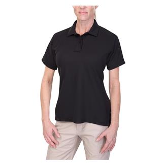 Women's Vertx Coldblack Short Sleeve Polo Black