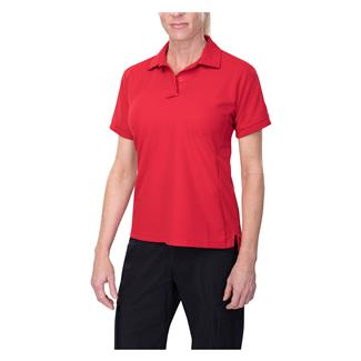 Women's Vertx Coldblack Short Sleeve Polo Red