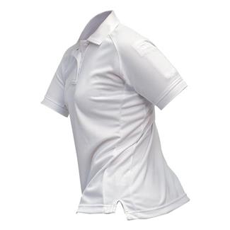 Women's Vertx Coldblack Short Sleeve Polo White