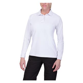 Women's Vertx Coldblack Long Sleeve Polo White
