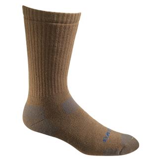 Bates Tactical Uniform Mid Calf Socks - 1 Pair Coyote Brown