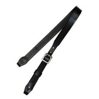 Gould & Goodrich Leather Shoulder Strap Black Plain