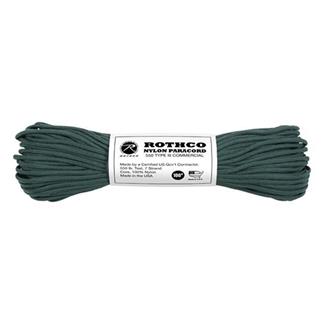 Rothco Nylon 550 LB Type III Commercial Paracord - 100ft Hunter Green