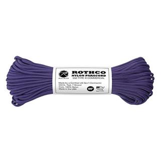 Rothco Nylon 550 LB Type III Commercial Paracord - 100ft Purple