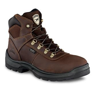 Men's Irish Setter Ely Steel Toe Boots Brown