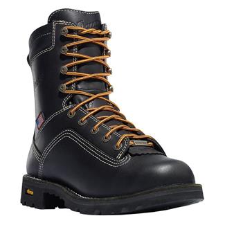 Men's Danner 8" Quarry USA GTX Boots Black