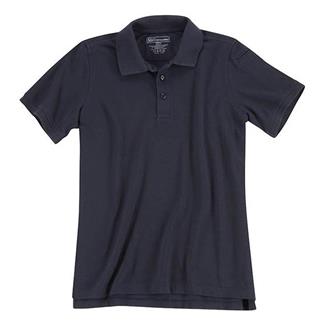 Women's 5.11 Short Sleeve Professional Polos Dark Navy