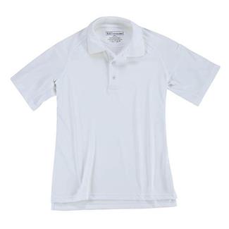 Women's 5.11 Short Sleeve Performance Polos White