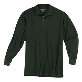 Men's 5.11 Long Sleeve Professional Polos L.E. Green
