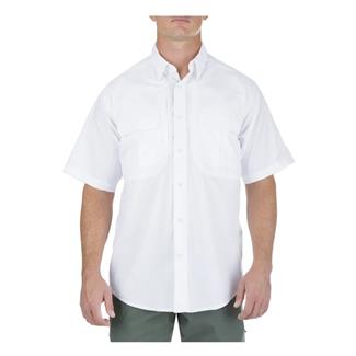 Men's 5.11 Short Sleeve Taclite Pro Shirts White