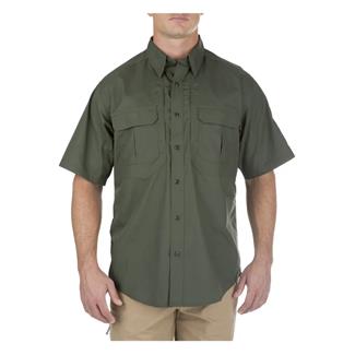 Men's 5.11 Short Sleeve Taclite Pro Shirts TDU Green