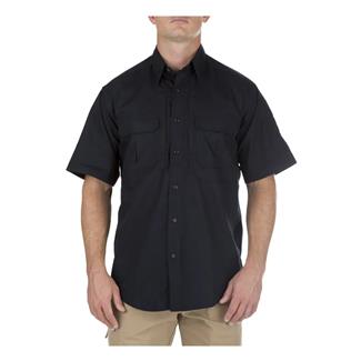 Men's 5.11 Short Sleeve Taclite Pro Shirts Dark Navy