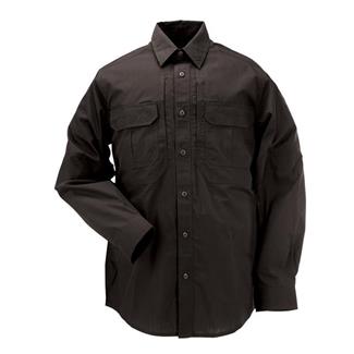 Men's 5.11 Long Sleeve Taclite Pro Shirts Black