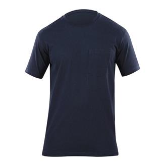 Men's 5.11 Professional Pocketed T-Shirts Fire Navy