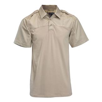 Men's 5.11 Short Sleeve PDU Rapid Shirts Silver Tan